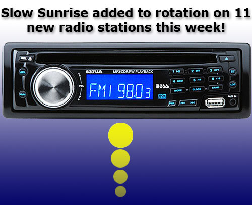 Slow Sunrise on radio